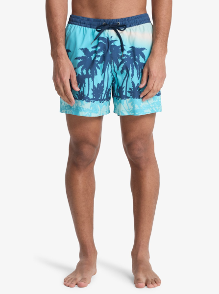 Quiksilver Everyday Printed Volley 15, Aqua Thermotropics
