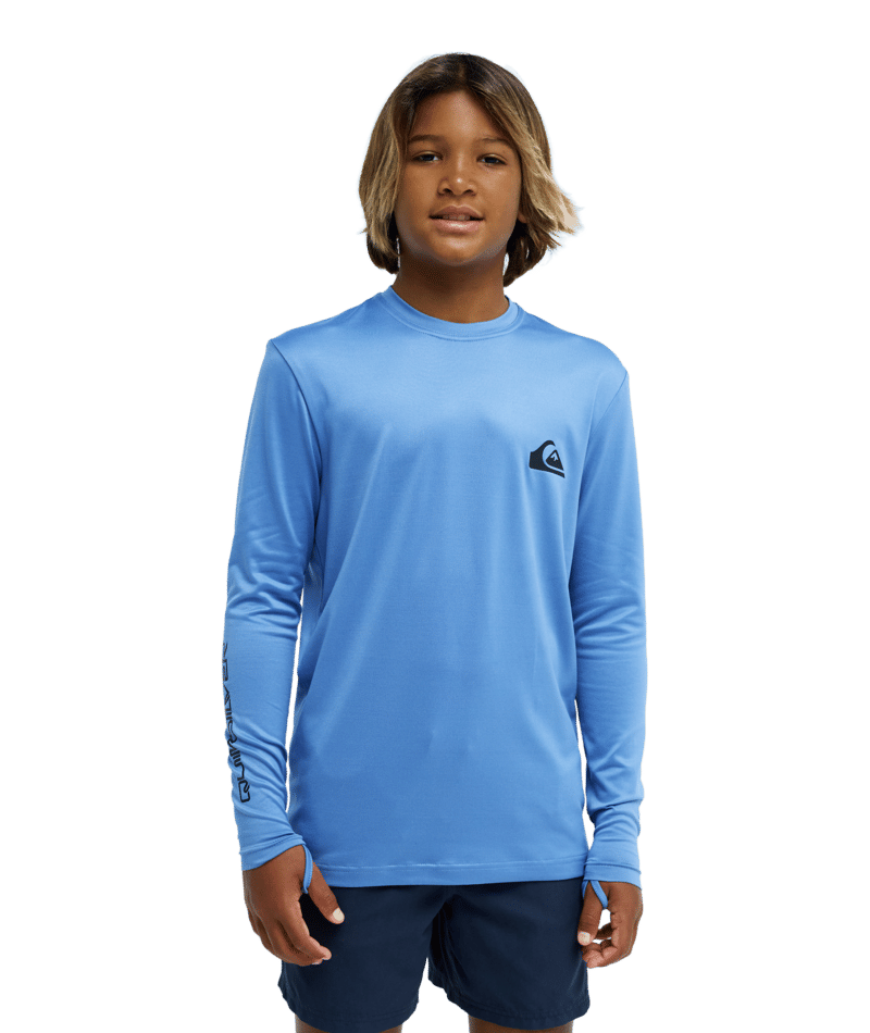Quiksilver Everyday Surf Tee Ls Youth, Riviera, M/12
