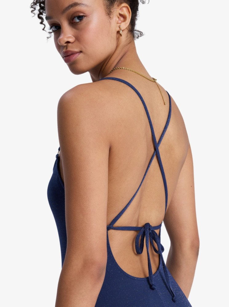 Roxy Shine One Piece, Mood Indigo, XL
