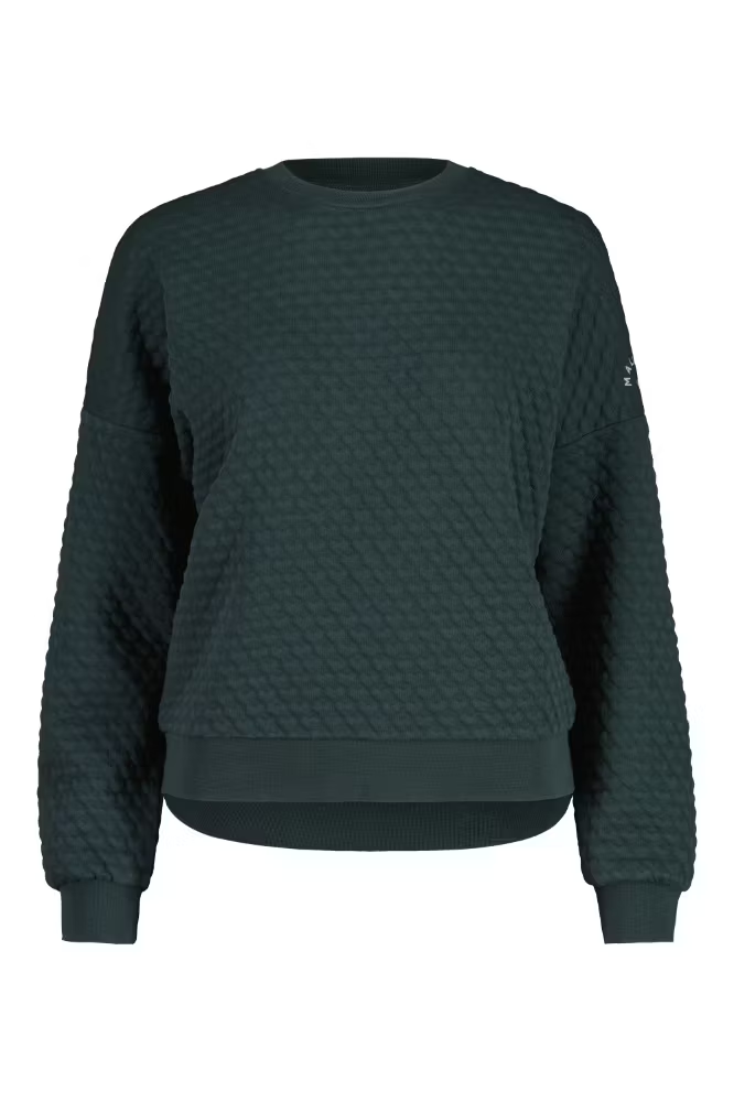 Maloja LaudachM. Bubble Sweat Shirt, mountain pine, Grösse M