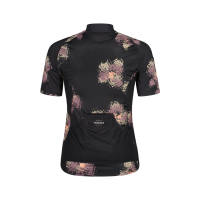 Maloja SundaM. 1/2 Cycle Jersey, deep black joy, Grösse L