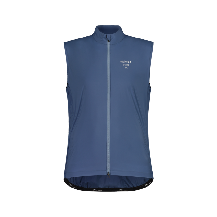 Maloja MaxlM. Vest Cycle Vest, dusty blue, Grösse XL