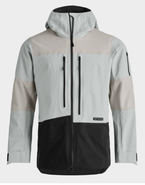 Ortovox RAVINE FREE 3L JACKET M, grey ice