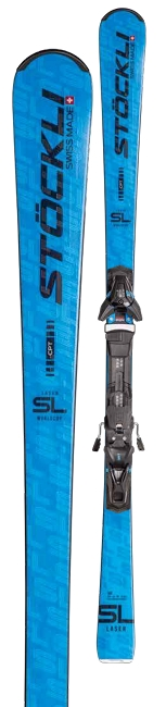 Stöckli LASER-SL / SRT12 + SRT Speed D20, blue, 160cm