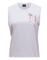 Peak Performance Explore Graphic Sleeveless Damen , Misty Lavender, L