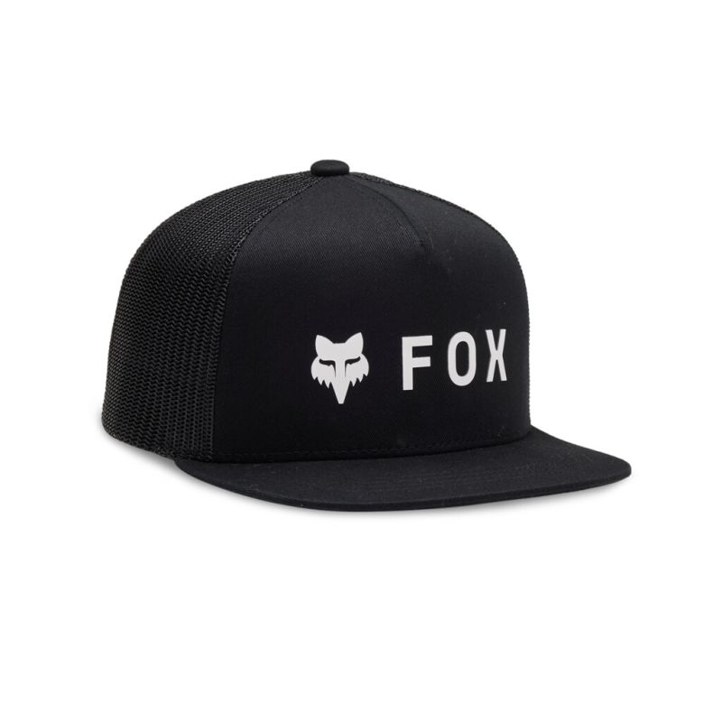Fox Yth Bolt Mesh Trucker Cap, black, one size