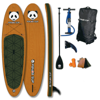 PandaSup iPanda 10'4"  Yoga / Family Set, Olive, 10.4"x33"x6''
