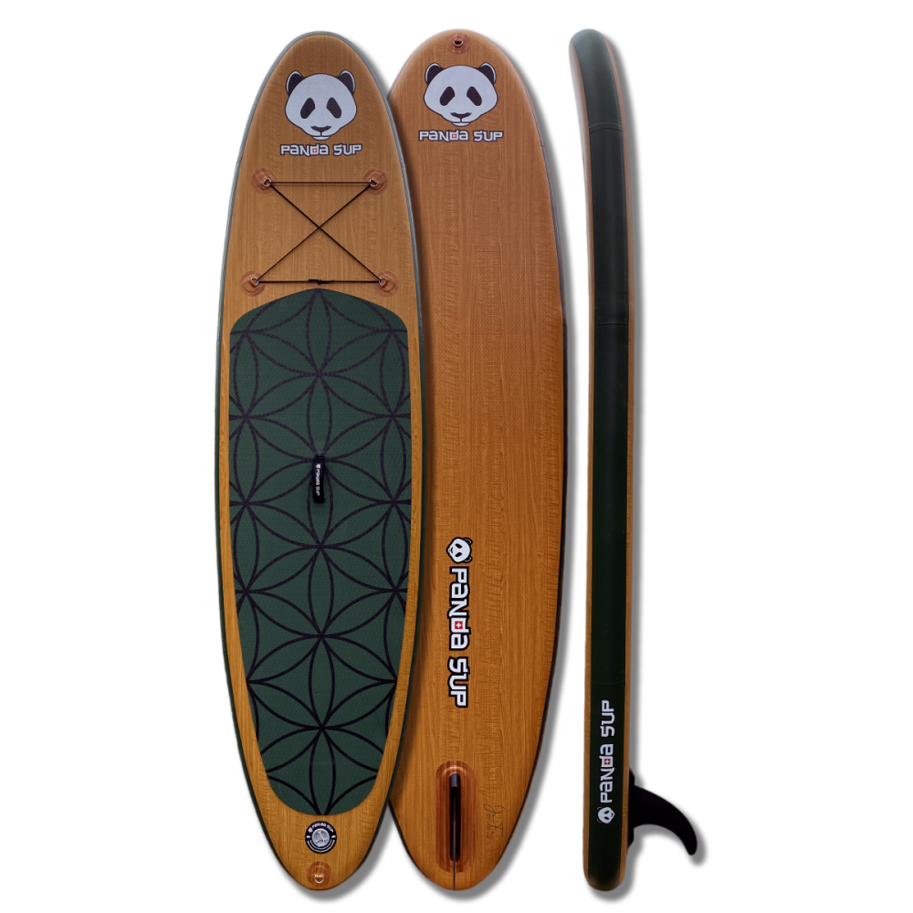 PandaSup iPanda 10'4"  Yoga / Family Set, Olive, 10.4"x33"x6''