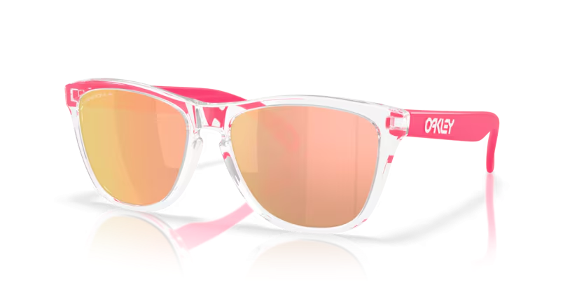 Oakley Frogskins, Clear/prizm Rose Gold, 55
