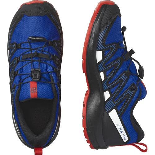 Salomon Shoes XA PRO V8 CSWP J, Lapis/Black/Fird, 32