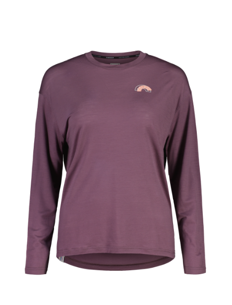 Maloja WiestalM. Mountain Longsleeve, stormy lilac, Grösse L