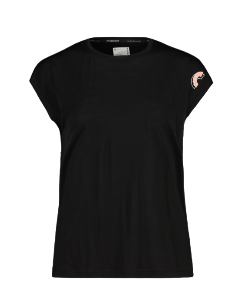 Maloja SilsandaM. Trail Tank, deep black, Grösse M