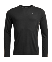 Ortovox 185 ROCK'N'WOOL LONG SLEEVE M, black raven