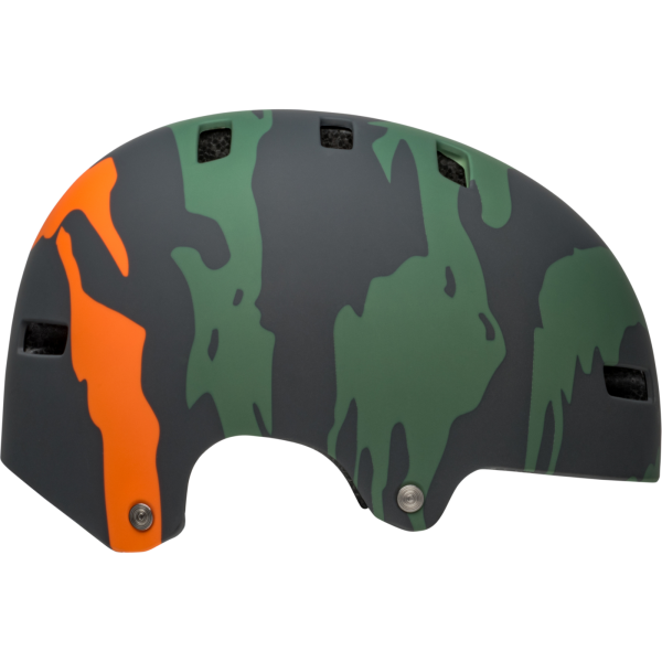 Bell Span Helmet, matte green/orange ravine