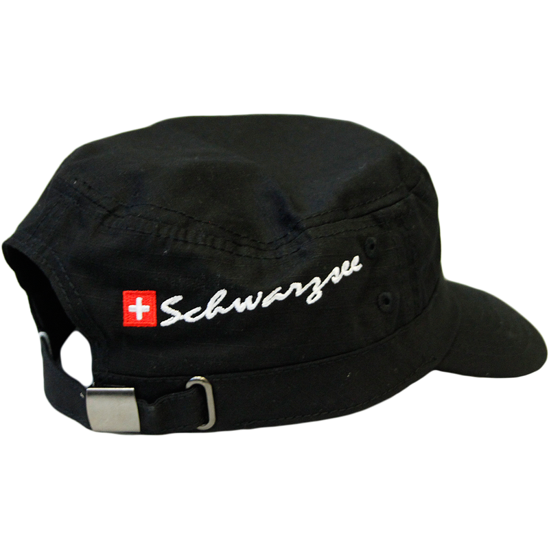 Side Cut Schwarzsee / Side Cut Cap, Schwarz, one size