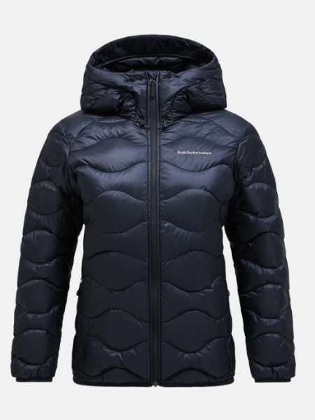Peak Performance W Helium Down Hood Jacket-BLACK
