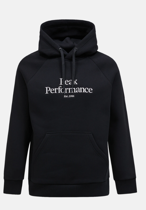 Peak Performance M Original Hood-BLACK-OFFWHITE, BLACK/OFFWHITE, L