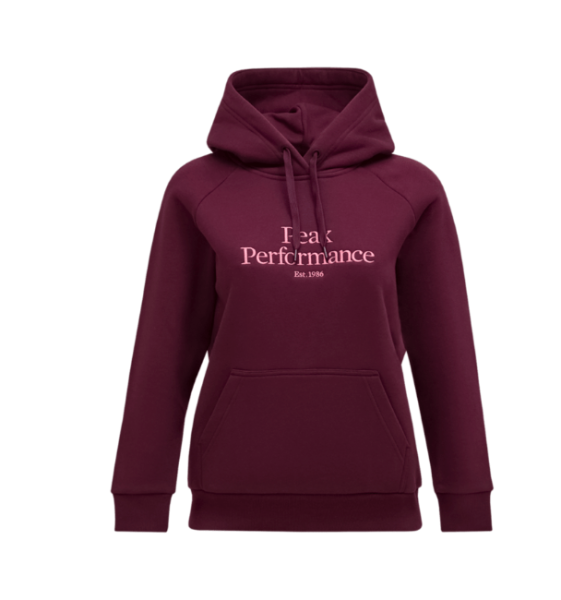 Peak Performance W Original Hood-PORTO-MOUNTAIN BLUSH, PORTO/MOUNTAIN BLUSH