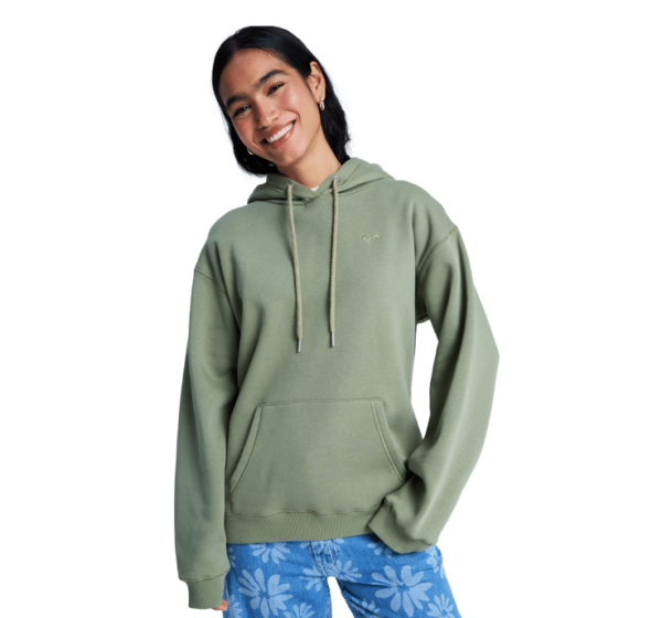 Roxy Surf Stoked Hoodie Brushed, oil green