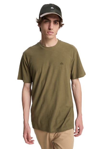 Quiksilver Slub Roundneck, grape leaf, Small