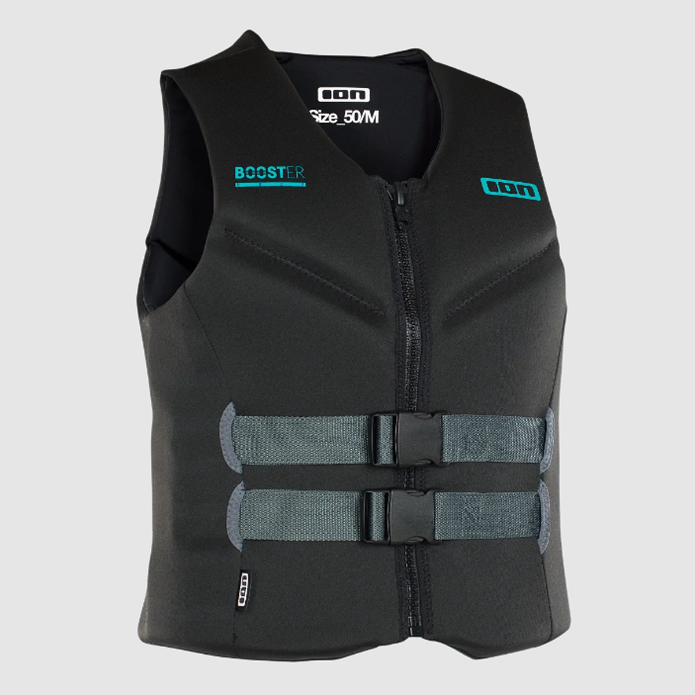 ION -Booster Vest 50N FZ, grau, 46/XS