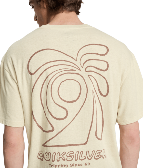 Quiksilver Curve Palm, bone white, XL
