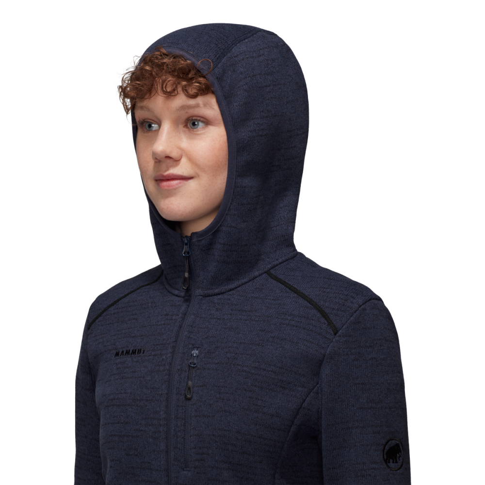 Mammut Arctic IV ML Hooded Jacket Women, marine melange, XL