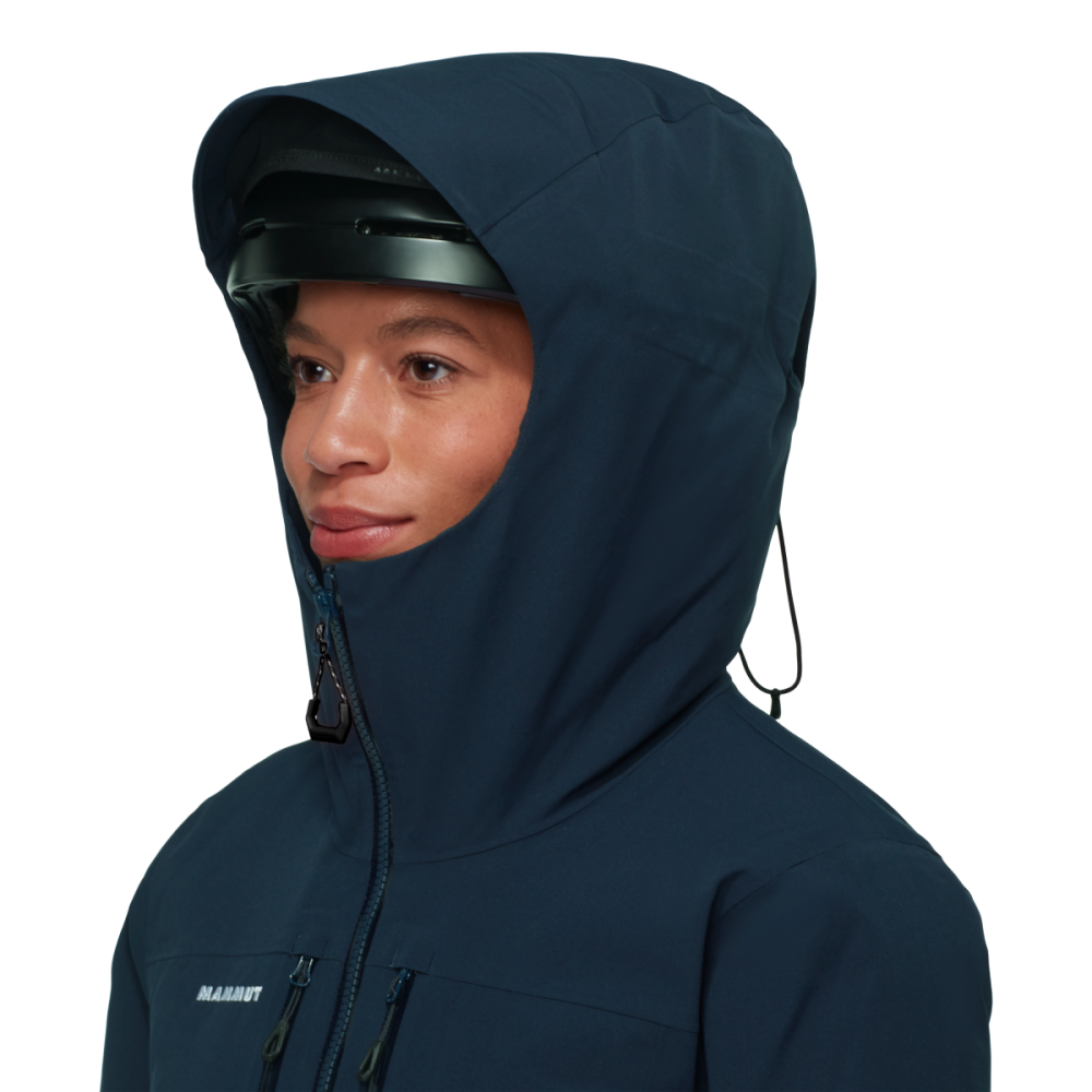 Mammut Stoney HS Thermo Hooded Jacket Women, marine, XL