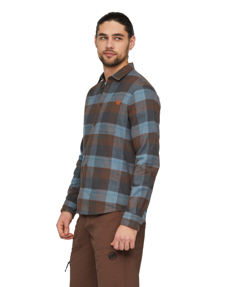 Mammut Trovat Longsleeve Shirt Men, gabbro-strata, L