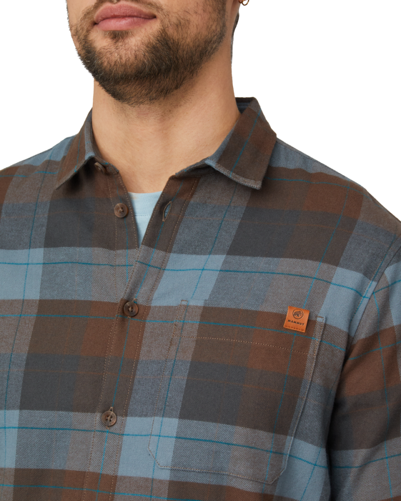 Mammut Trovat Longsleeve Shirt Men, gabbro-strata, L