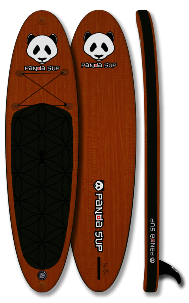 PandaSup iPanda 10'4"  Yoga / Family Set, Olive, 10.4"x33"x6''