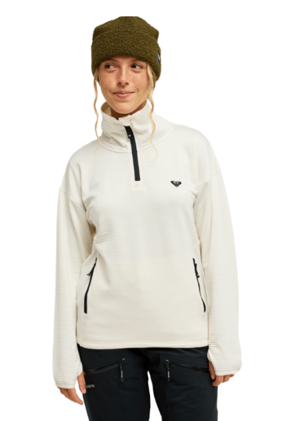 Roxy Snowstride Half Zip, whisper white