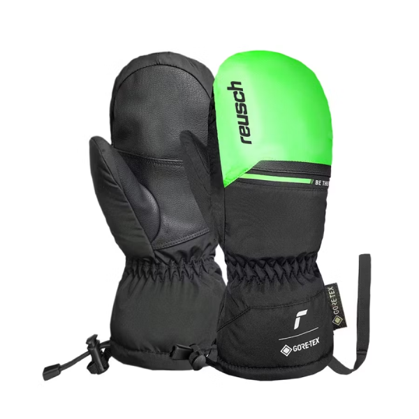 Reusch Sprint GORE-TEX® Junior Mitten, black/neon green