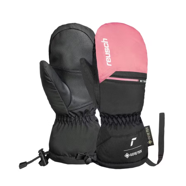 Reusch Sprint GORE-TEX® Junior Mitten, black/wild rose