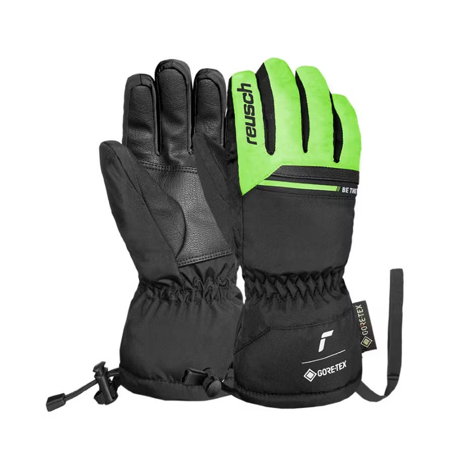 Reusch Sprint GORE-TEX Junior, black_neon green, 5