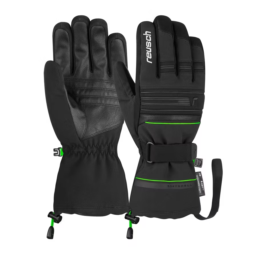 Reusch Kondor R-TEX® XT, black_neon green, 9