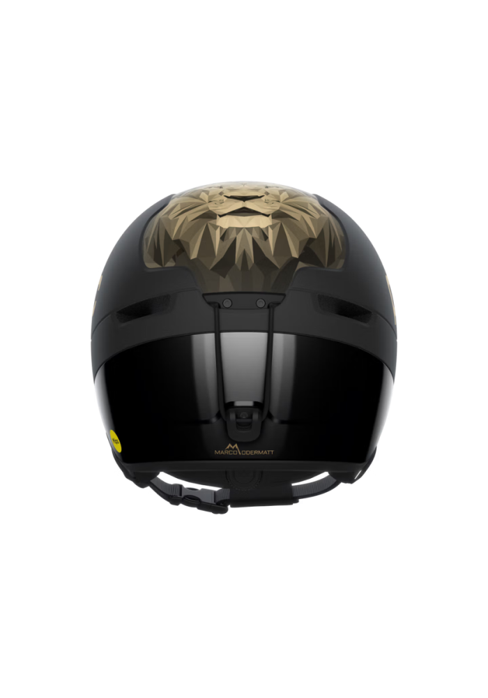 POC Obex Contour Marco Odermatt Ed., Uranium Black/Podium Gold, XLX