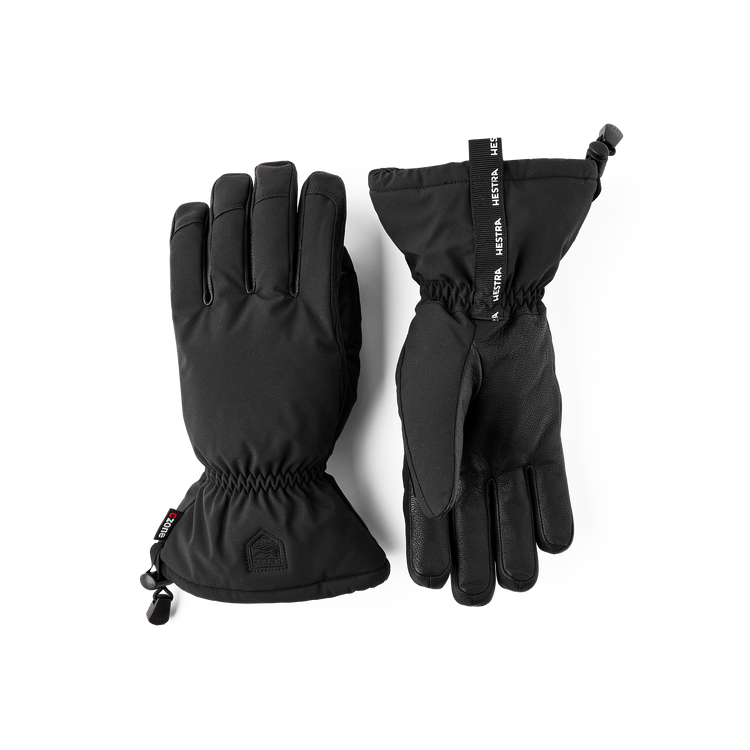 Hestra Mist - 5 Finger, black, Grösse 10