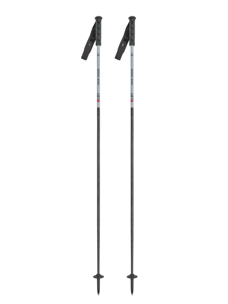 Van Deer RACE CARBON, grey/black, 115cm