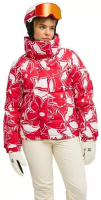 Roxy Snow Winter Rebel Jk, barberry floral flurries, Medium