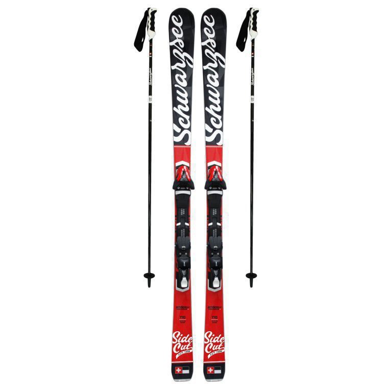 Stöckli Schwarzsee-Ski Set, Black, 163cm
