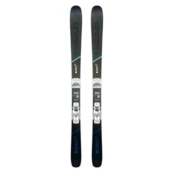 Head Kore 93 W + Attack 12, Grey / Mint, 162cm
