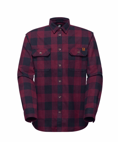 Mammut Tamaro Longsleeve Shirt Men, vin-black, M