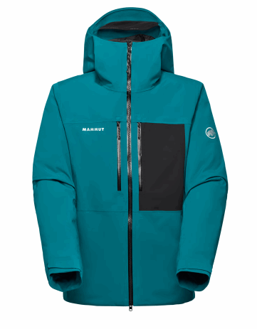 Mammut Stoney HS Thermo Hooded Jacket Men, deep teal-black