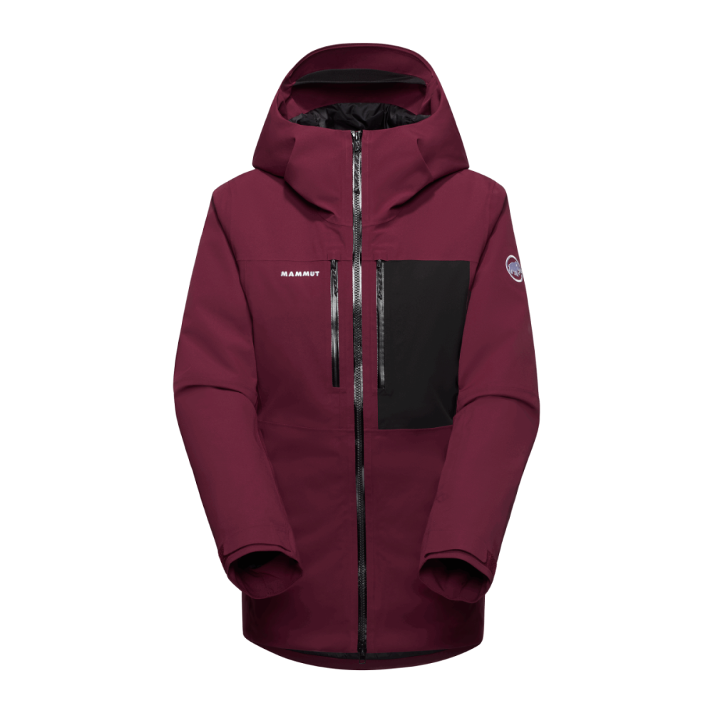 Mammut Stoney HS Thermo Hooded Jacket Women, vin-black, L