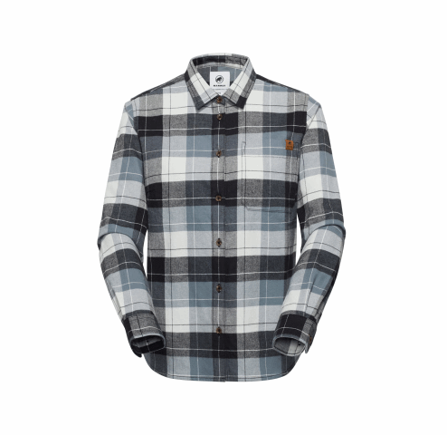 Mammut Trovat Longsleeve Shirt Women, silver sage-strata