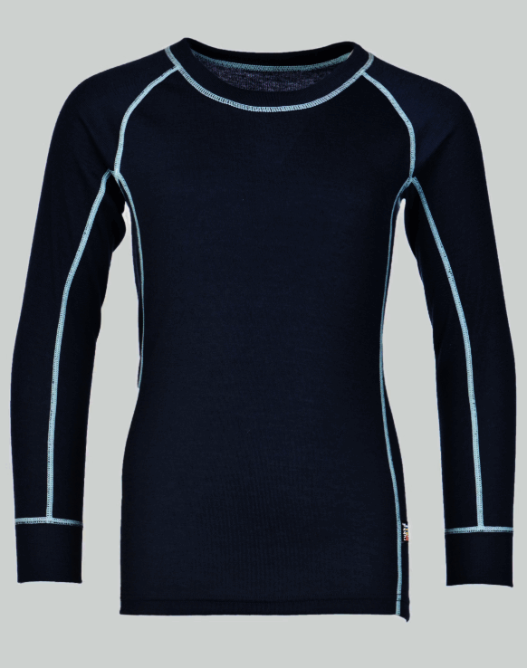 Rukka Lala Kinder langarm Shirt, total eclipse, 140