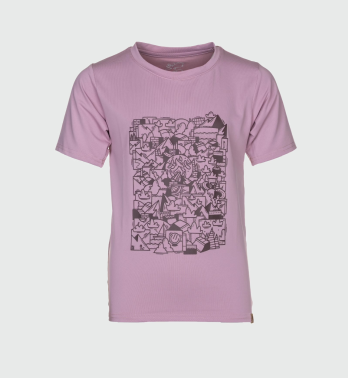 Rukka Rafi Funktions T-Shirt Kinder, stellar, 128