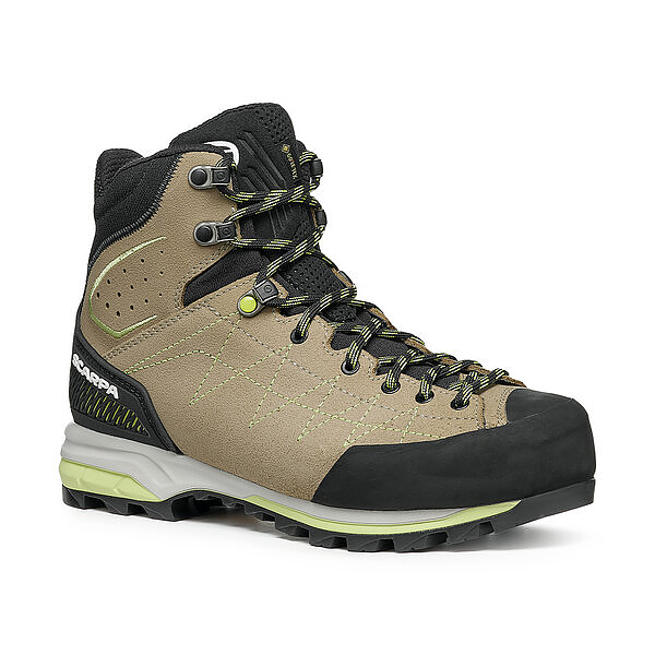 Scarpa Zodiac Trek Gtx Wmn, Peyote/CeleryGree, 40