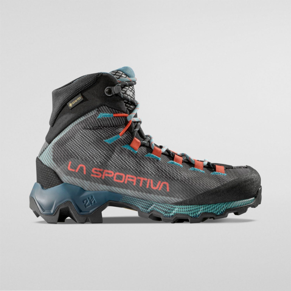 La Sportiva Aequilibrium Hike Woman GTX, Carbon/Everglade, 39.5